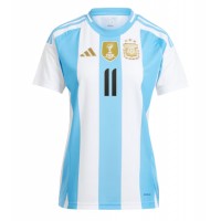 Dres Argentína Angel Di Maria #11 Domáci pre Ženy Copa America 2024 Krátky Rukáv